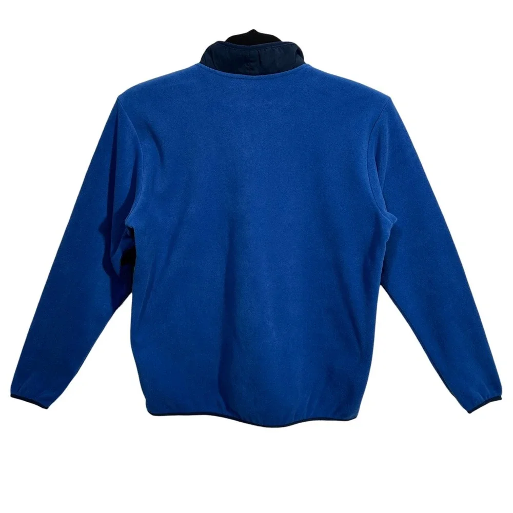 Columbia Mens Sequoia Grove Half Zip Fleece Pullover Jacket M Mount Blue Navy